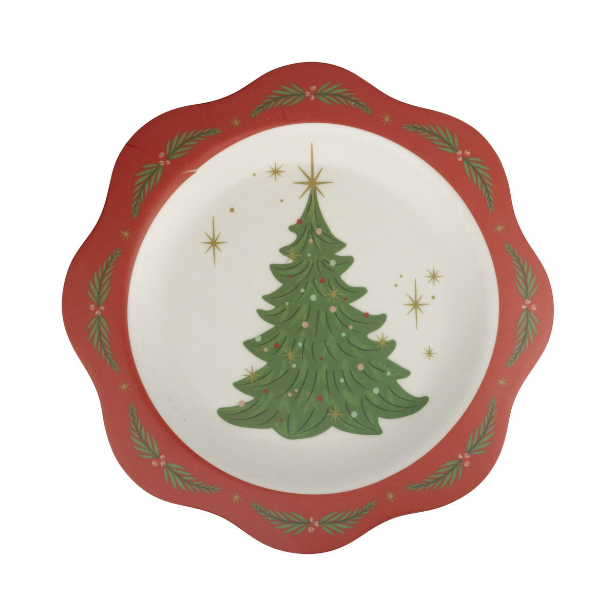 Nutcracker Bamboo 9&quot; Plates - Set of 4