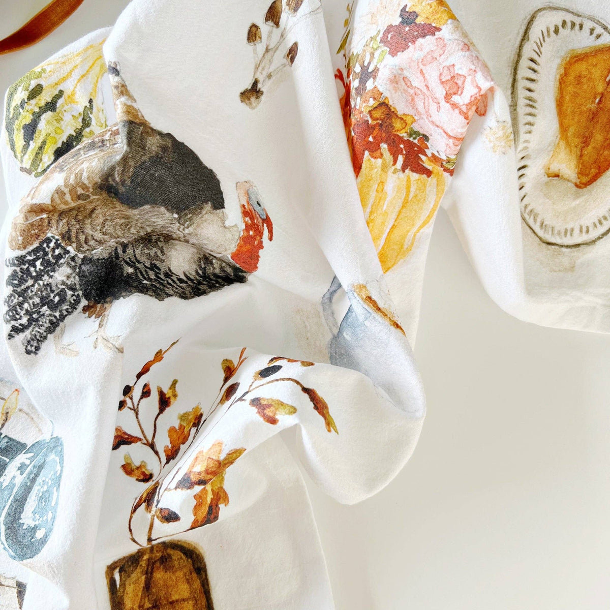 Thanksgiving Tea Towel - The Preppy Bunny