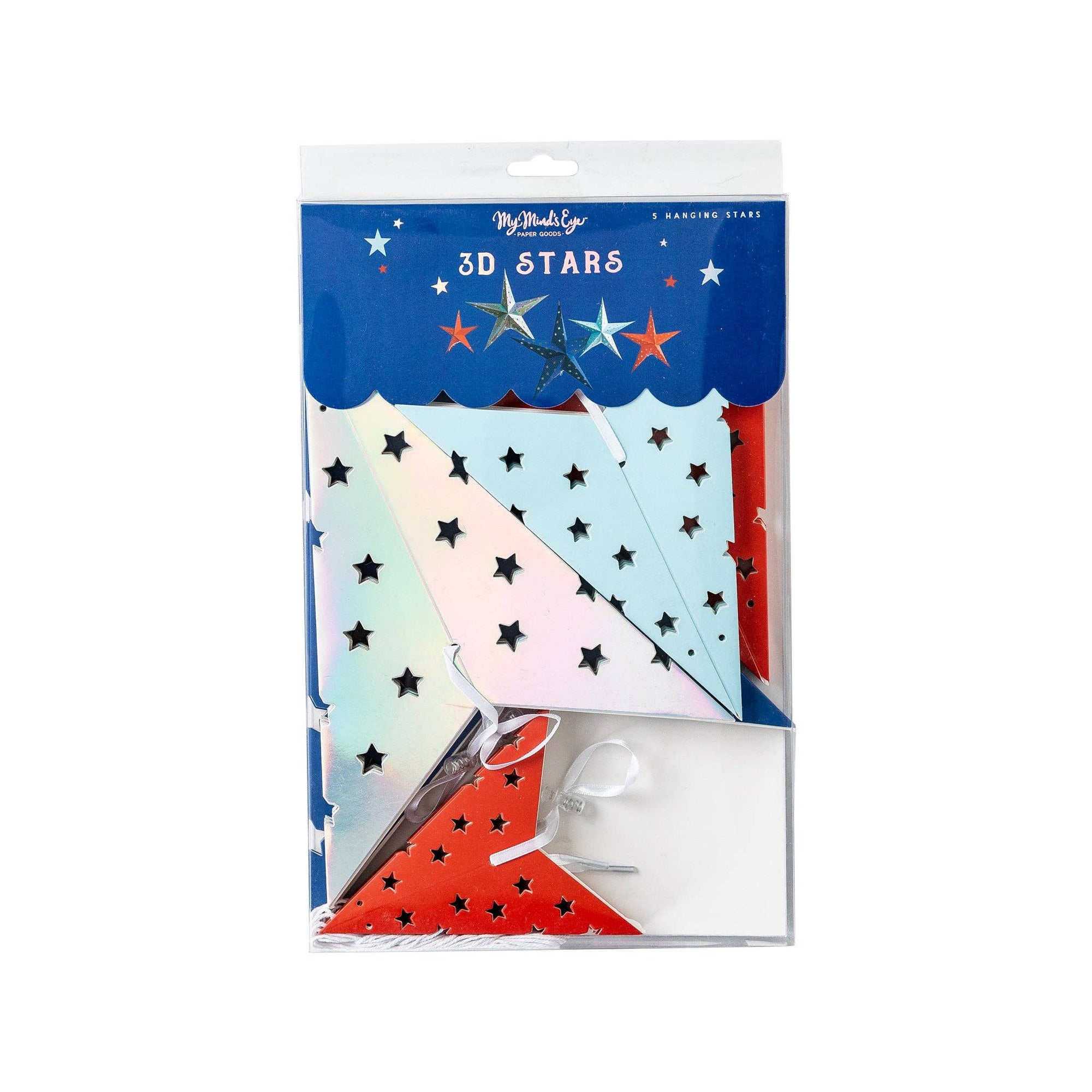 Sparklers and Rockets Decorative Hanging Stars - The Preppy Bunny