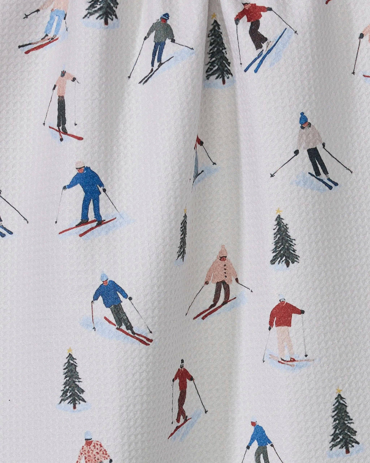 Alpine Run Tea Towel by Geometry