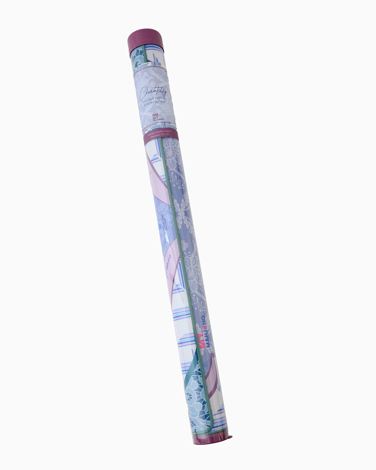 Chantilly Mahjong Mat in Tube