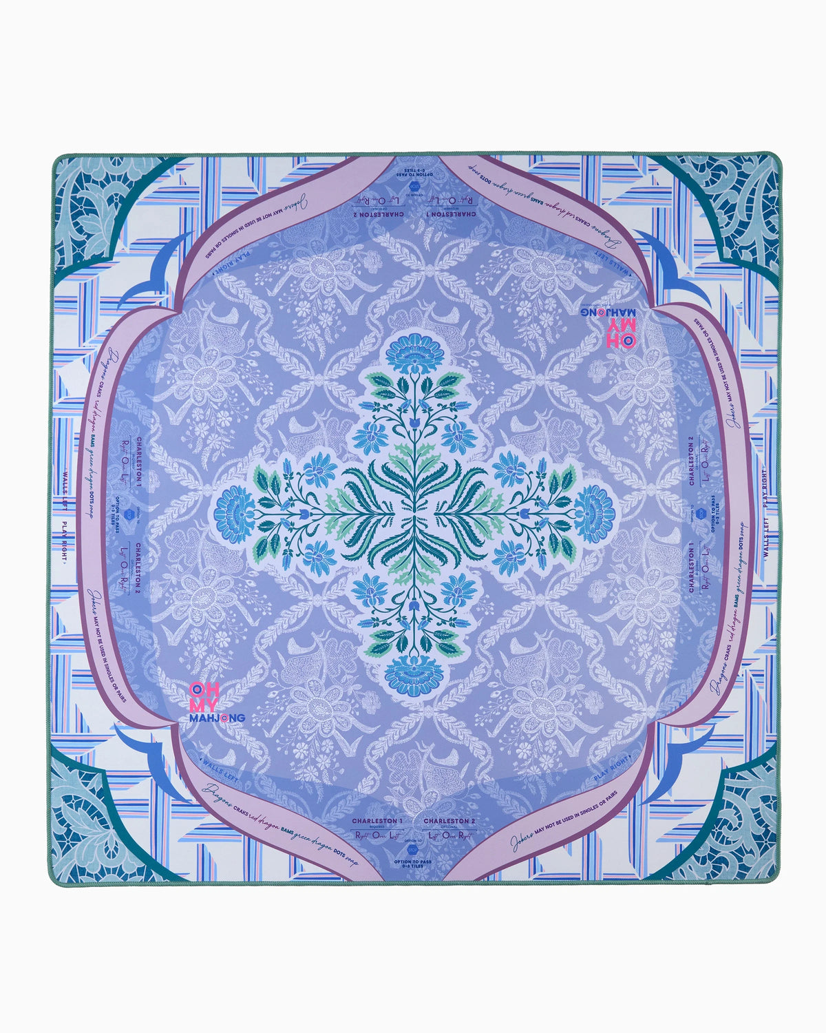 Chantilly Mahjong Mat in Tube