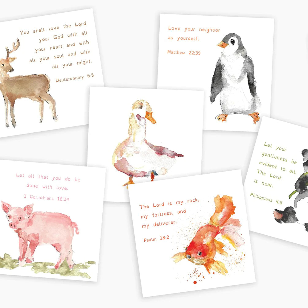 Children&#39;s Scripture Cards - The Preppy Bunny