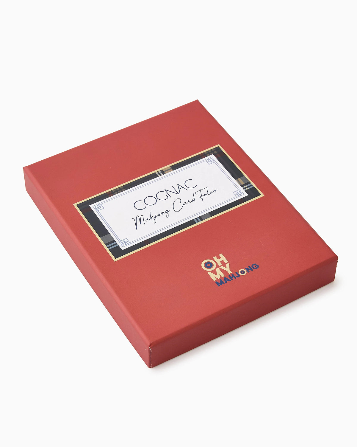 Cognac Mahjong Card Folio