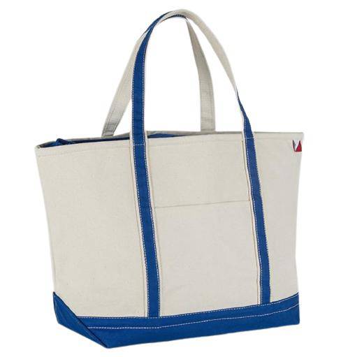 Large Classic Boat Tote - The Preppy Bunny
