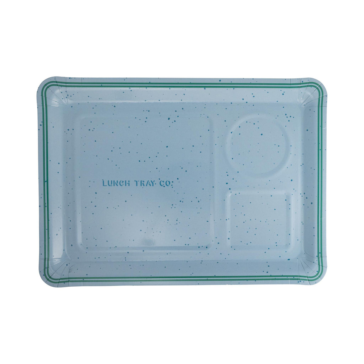 Lunch Tray Paper Plate Set - The Preppy Bunny