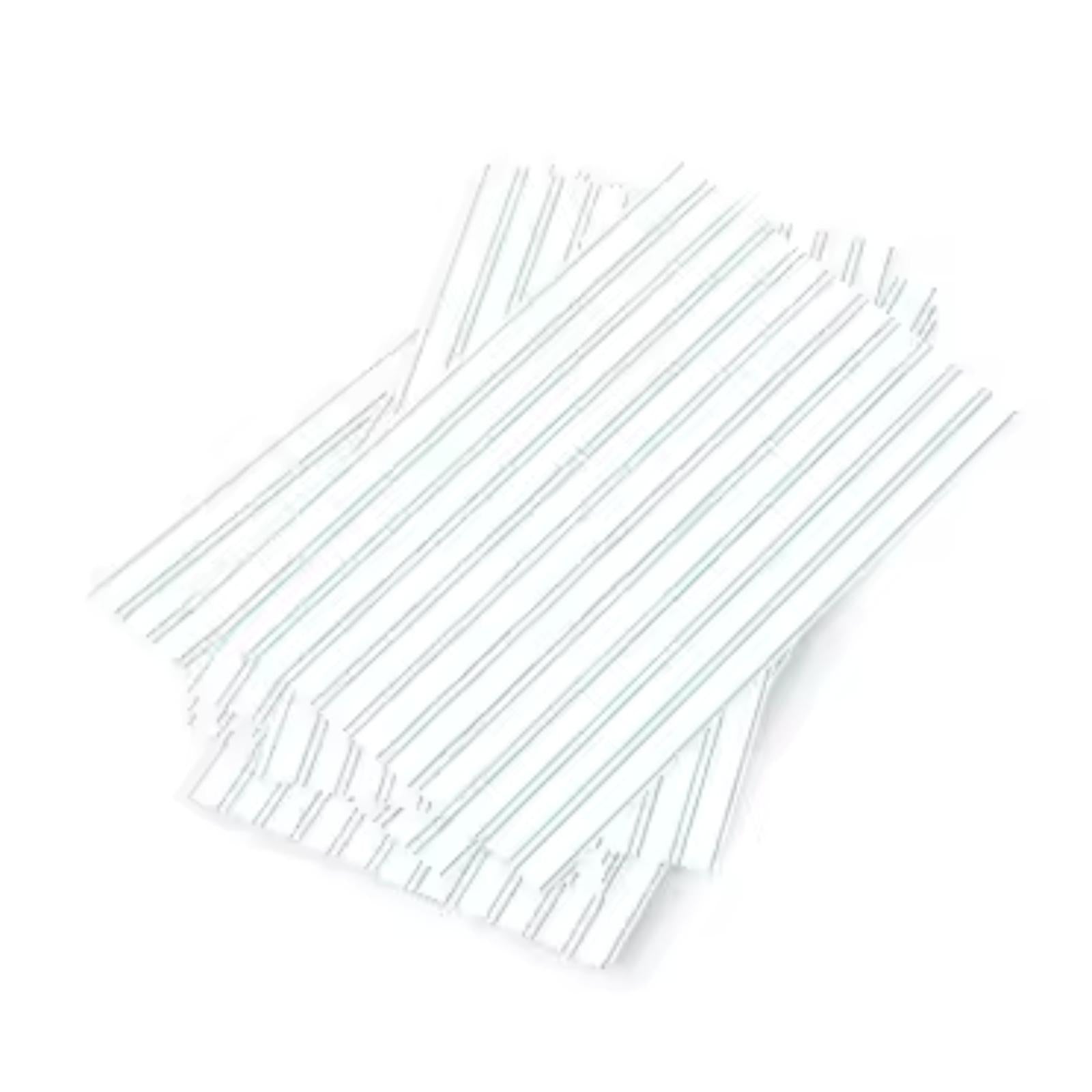 Green Farmhouse Striped Paper Napkins - The Preppy Bunny