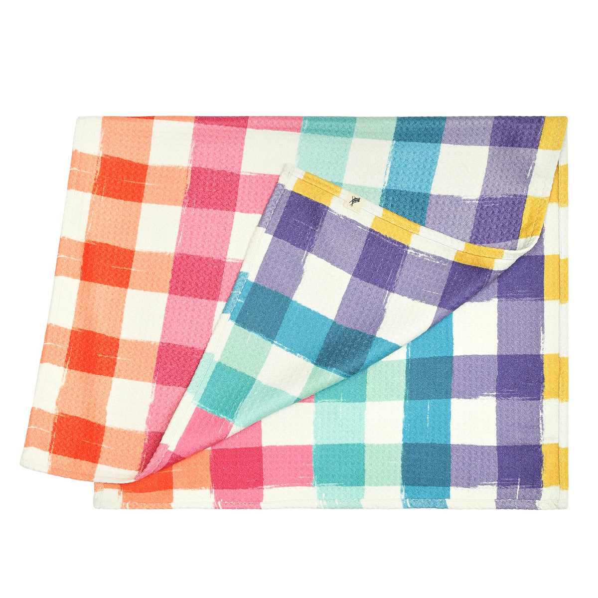 Patchwork Pastry Dock &amp; Bay Tea Towel