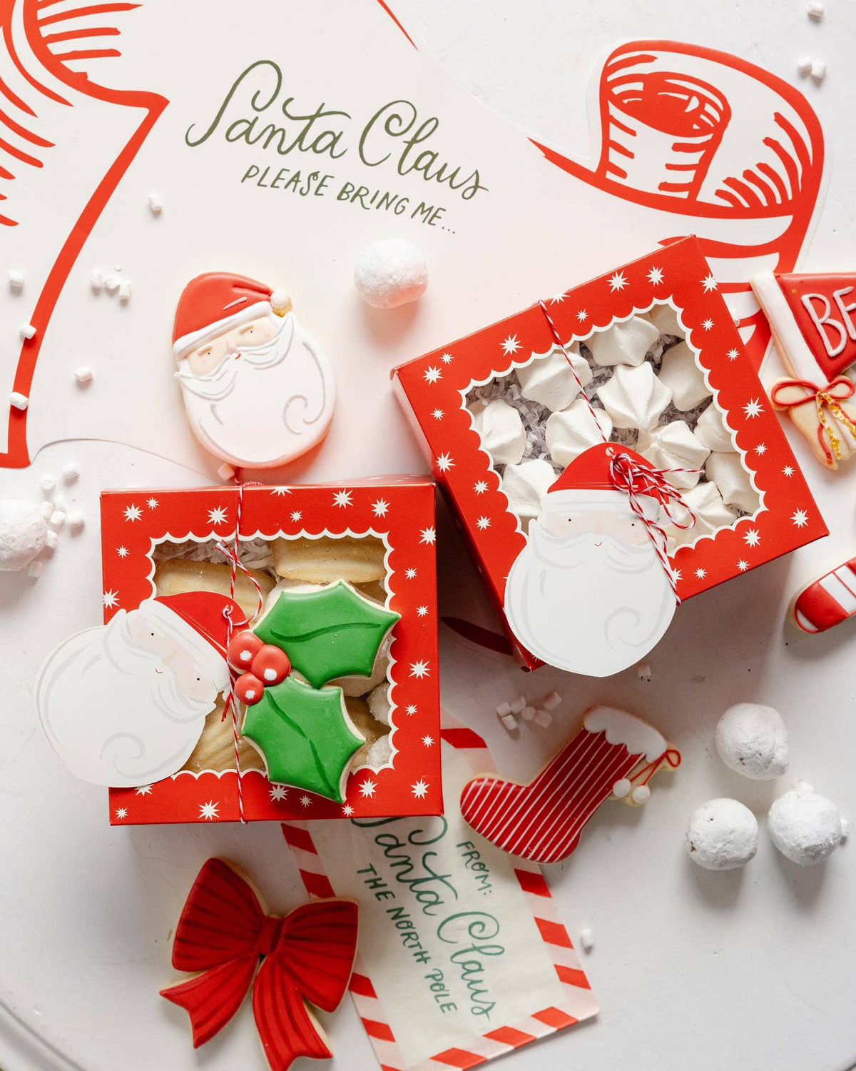 Santa Cookie Box - The Preppy Bunny