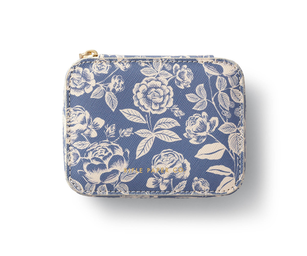 English Rose Travel Jewelry Case - The Preppy Bunny