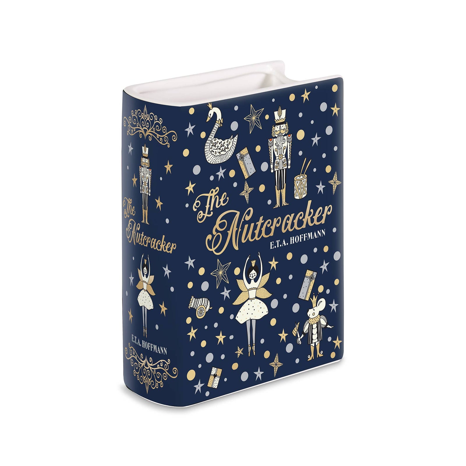 The Nutcracker Small Book Vase - The Preppy Bunny