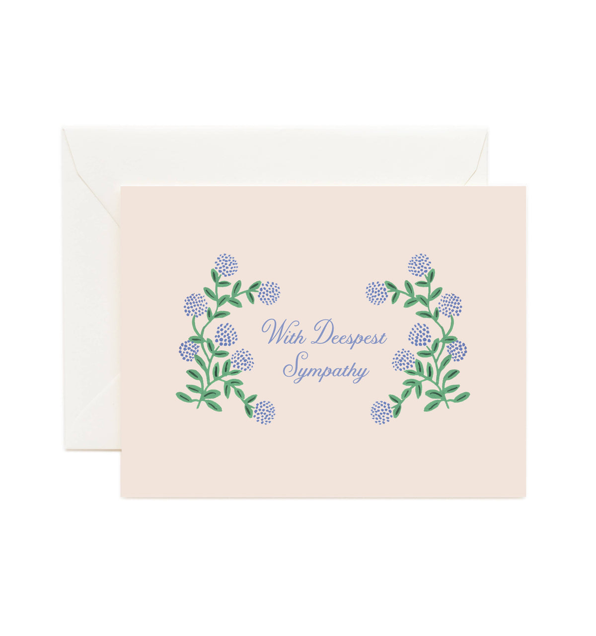 Hydrangea Sympathy Card