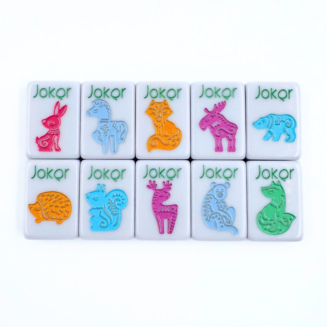 THE SCANDINAVIAN FOLK ART SERIES | Mahjong with Nordic Style - The Preppy Bunny