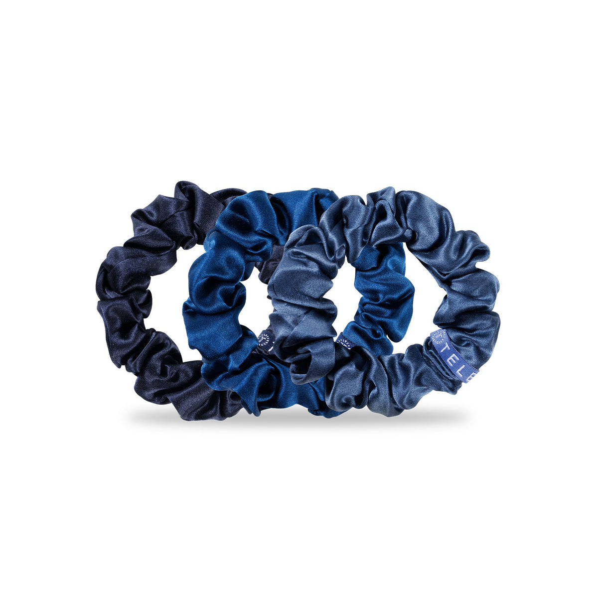 Midnight Rain - Large Scrunchie, 3-Pack