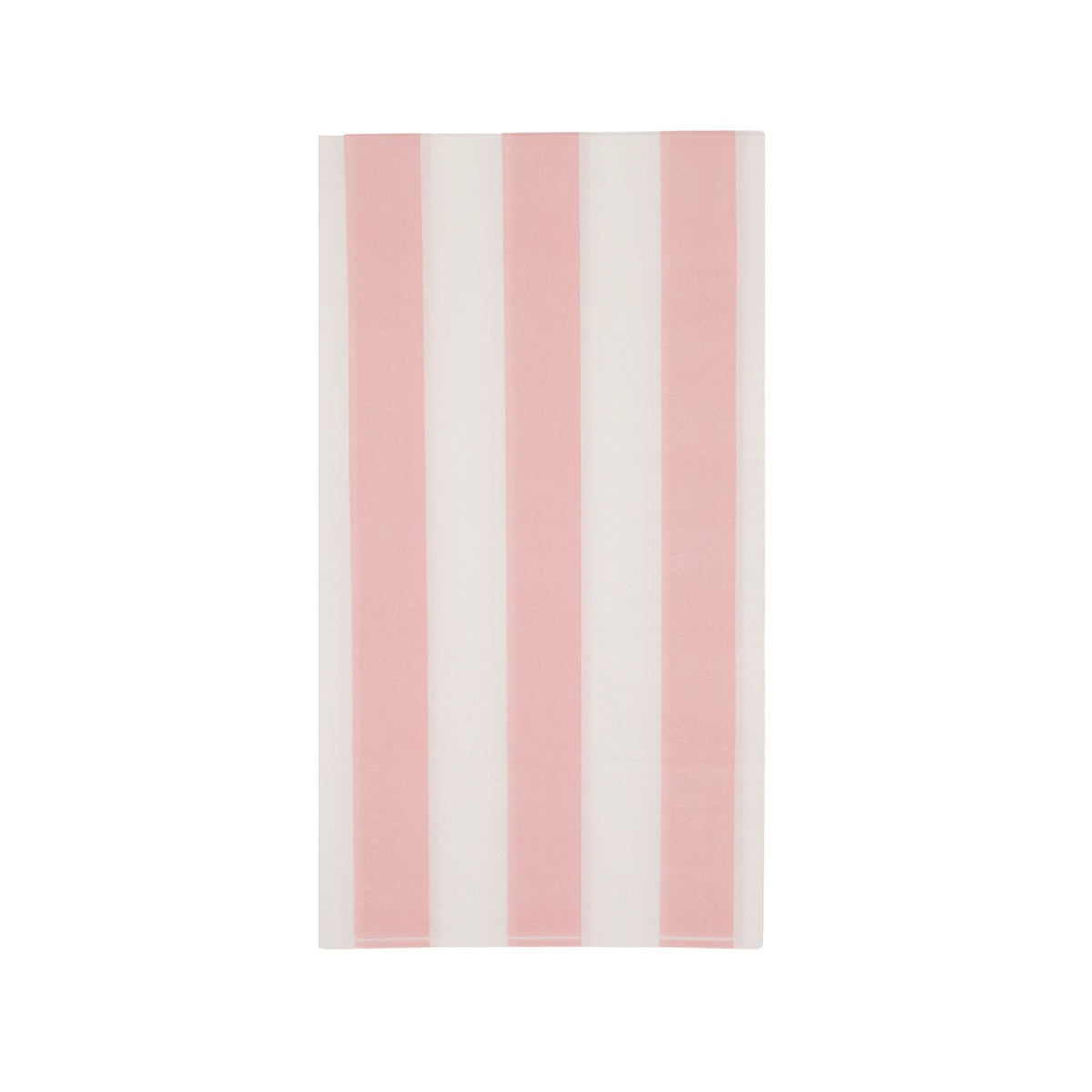 Petal Pink Signature Stripe Paper Guest Towels - The Preppy Bunny