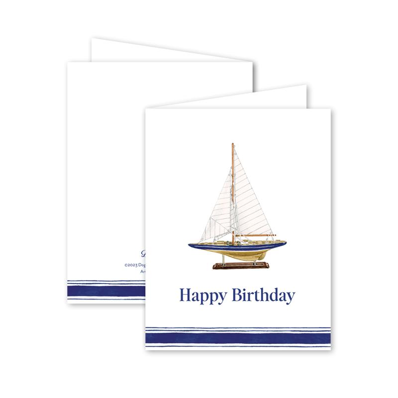 Captain's Corner Sailboat Birthday - The Preppy Bunny