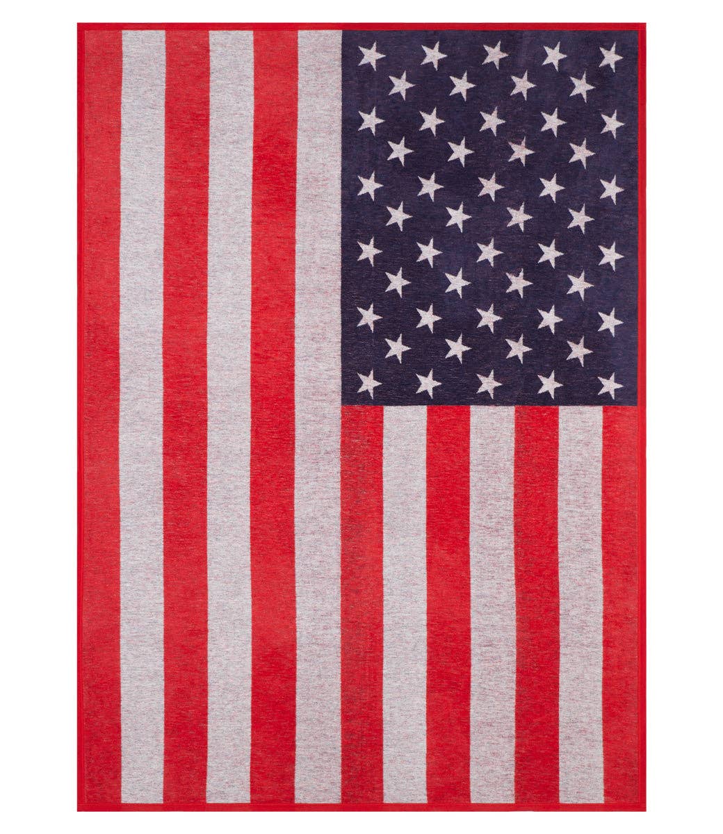 American Flag ChappyWrap Blanket - The Preppy Bunny