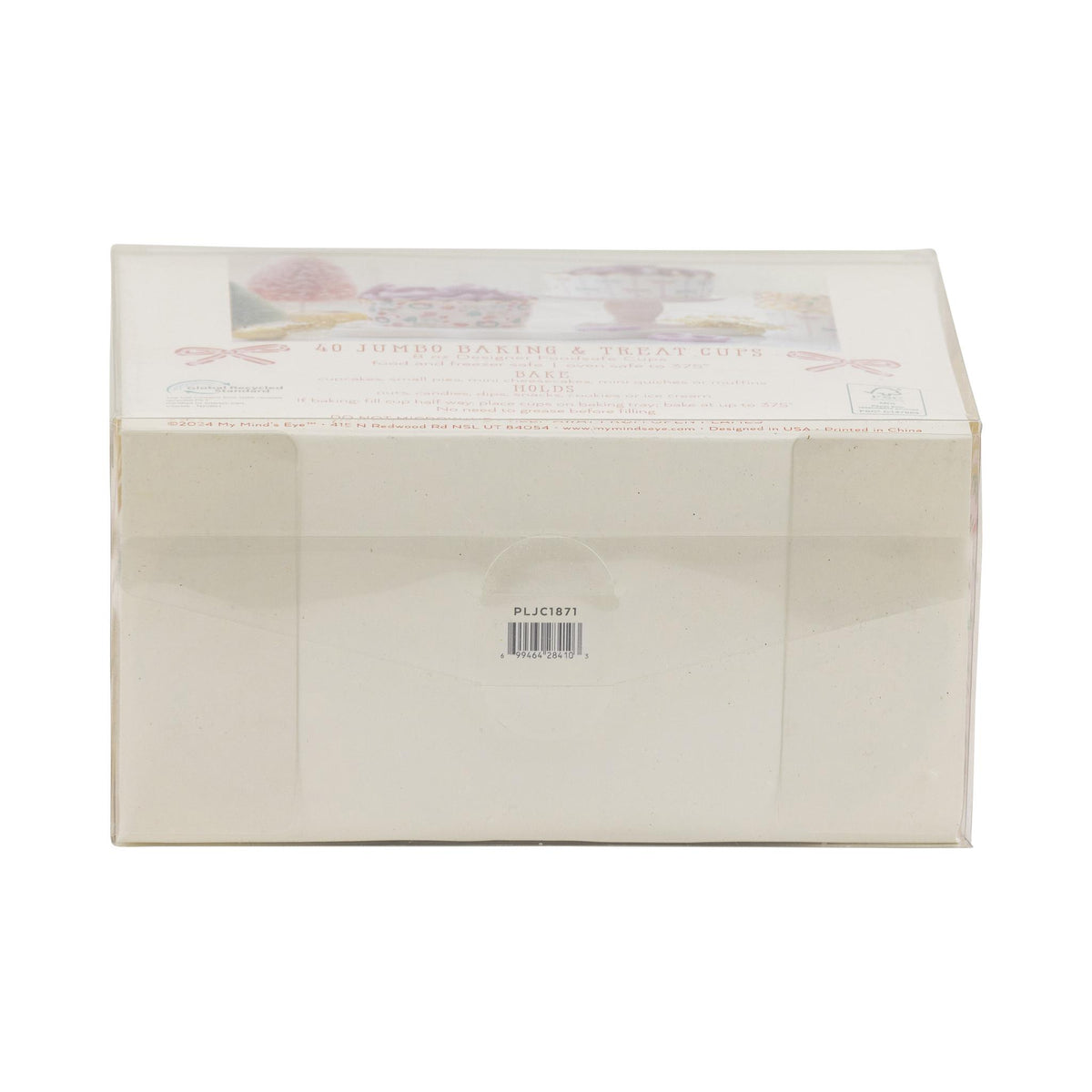 Foiled JUMBO Bows/Icons 8 oz Baking Cups (40 ct) - The Preppy Bunny