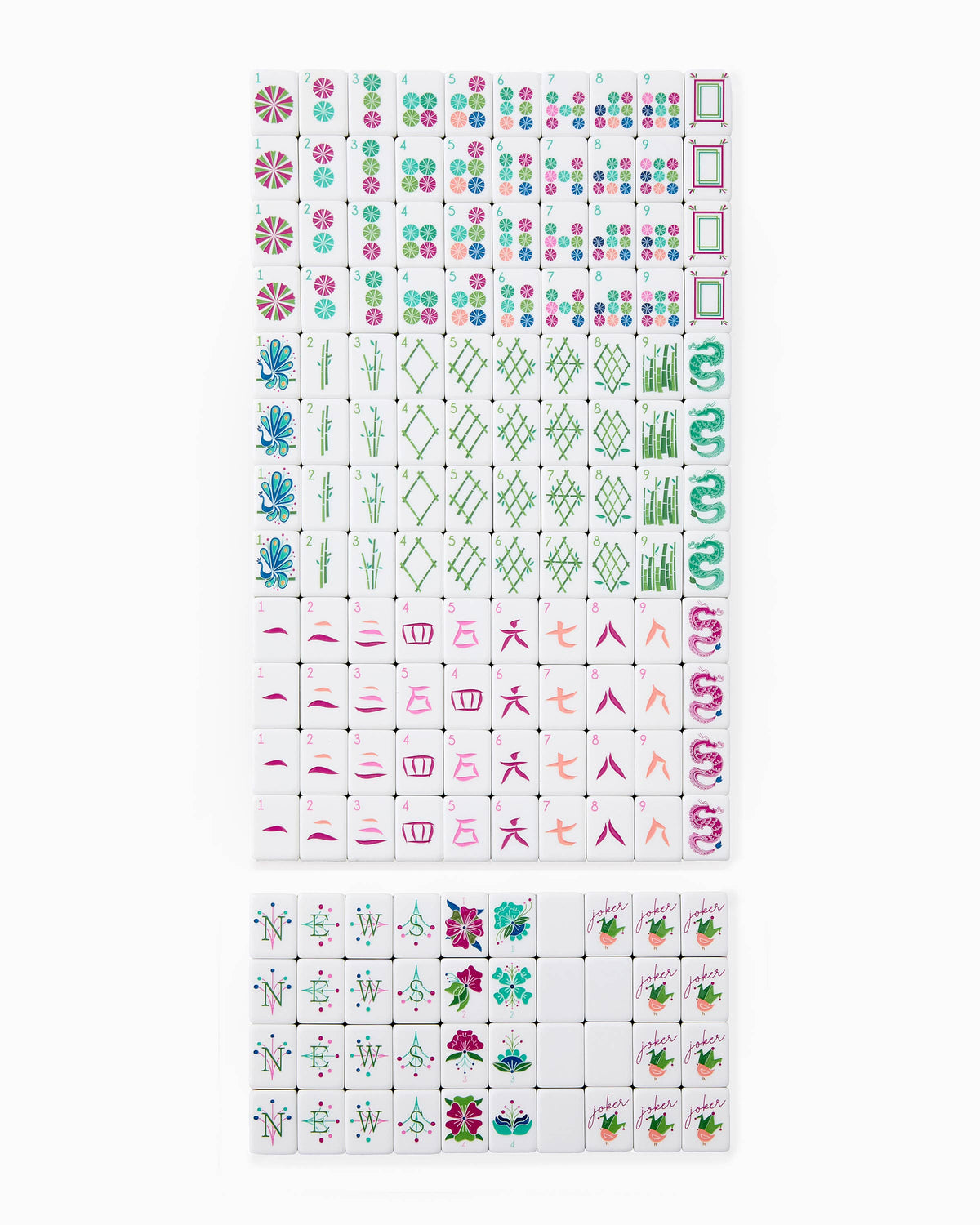 Dandy Mahjong Tiles - The Preppy Bunny