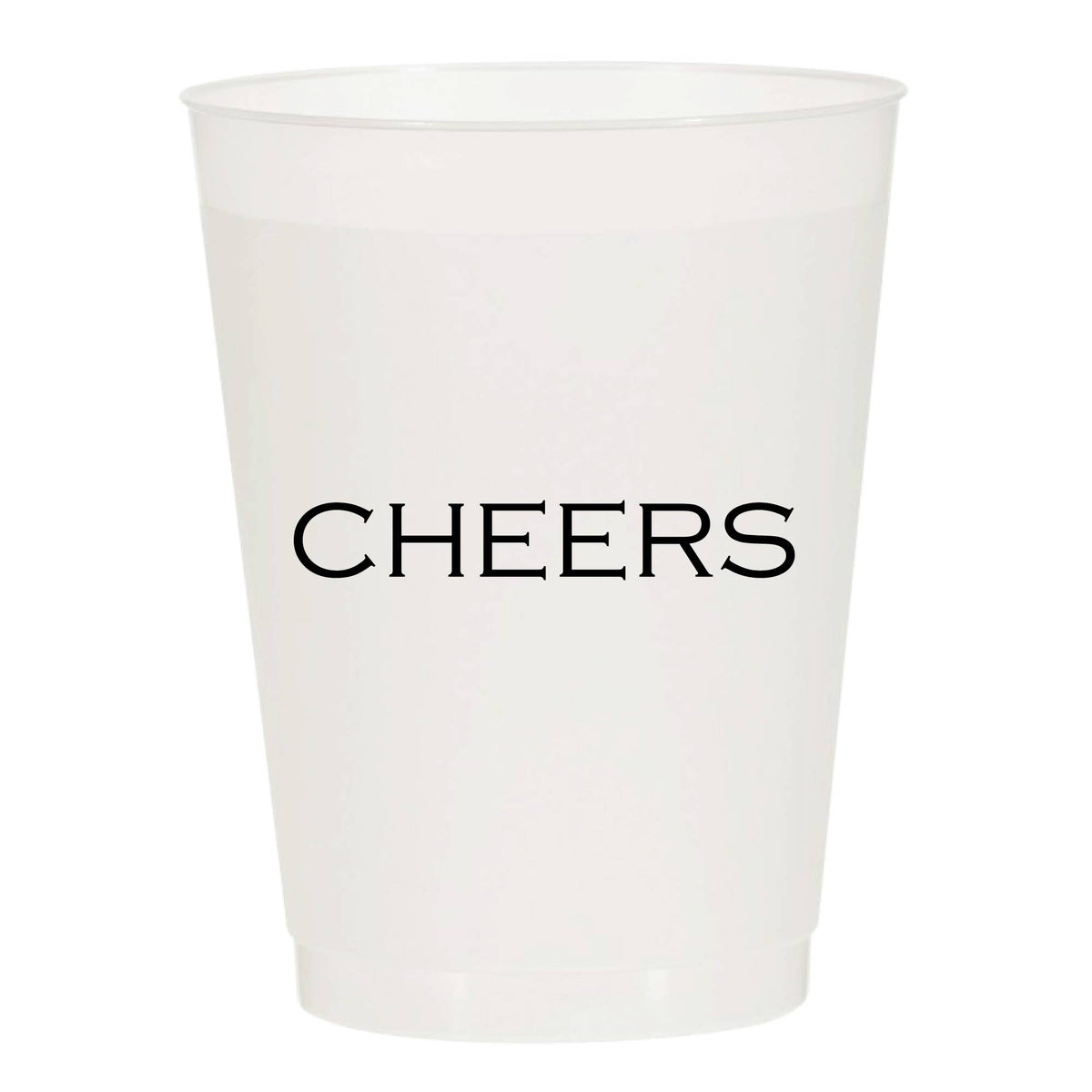 Cheers Frosted Cups