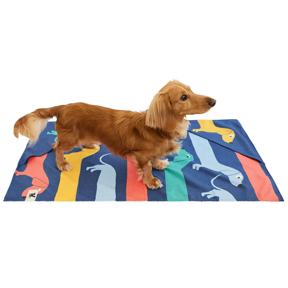 Dock & Bay Large Dog Towel in Go Long - The Preppy Bunny