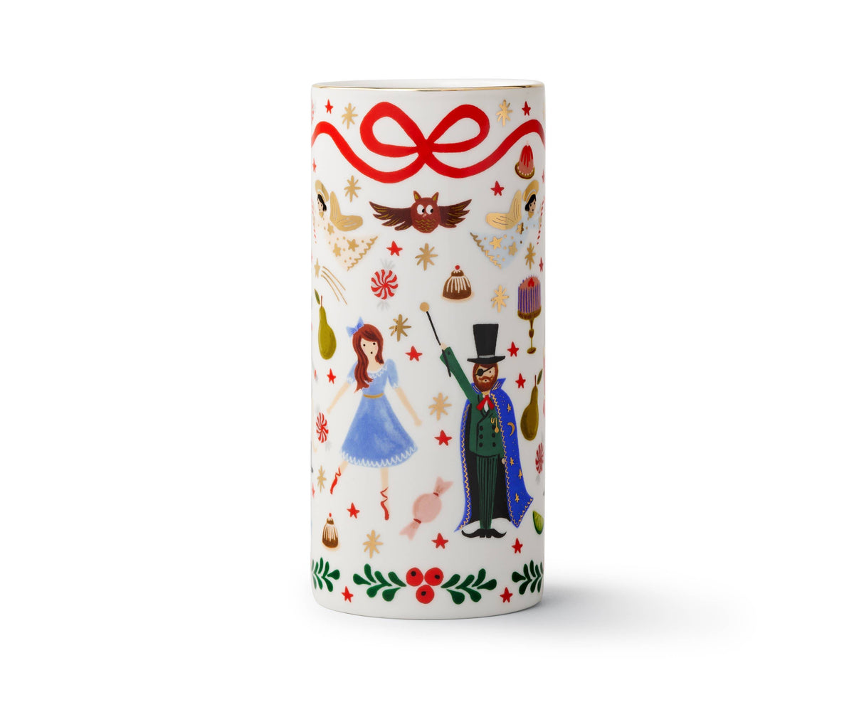 Nutcracker Porcelain Vase - The Preppy Bunny