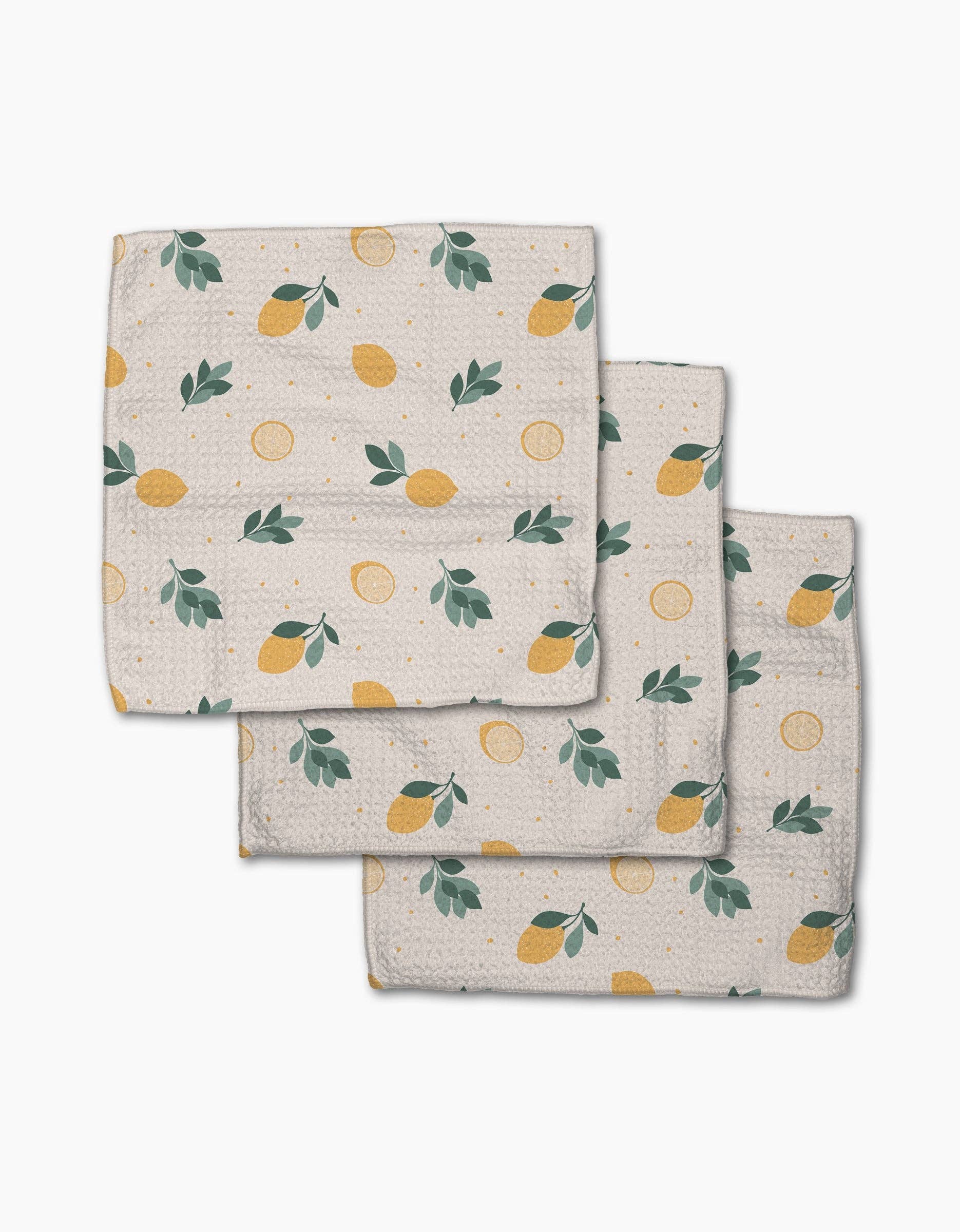 Freshly Picked Dishcloth Set by Geometry - The Preppy Bunny
