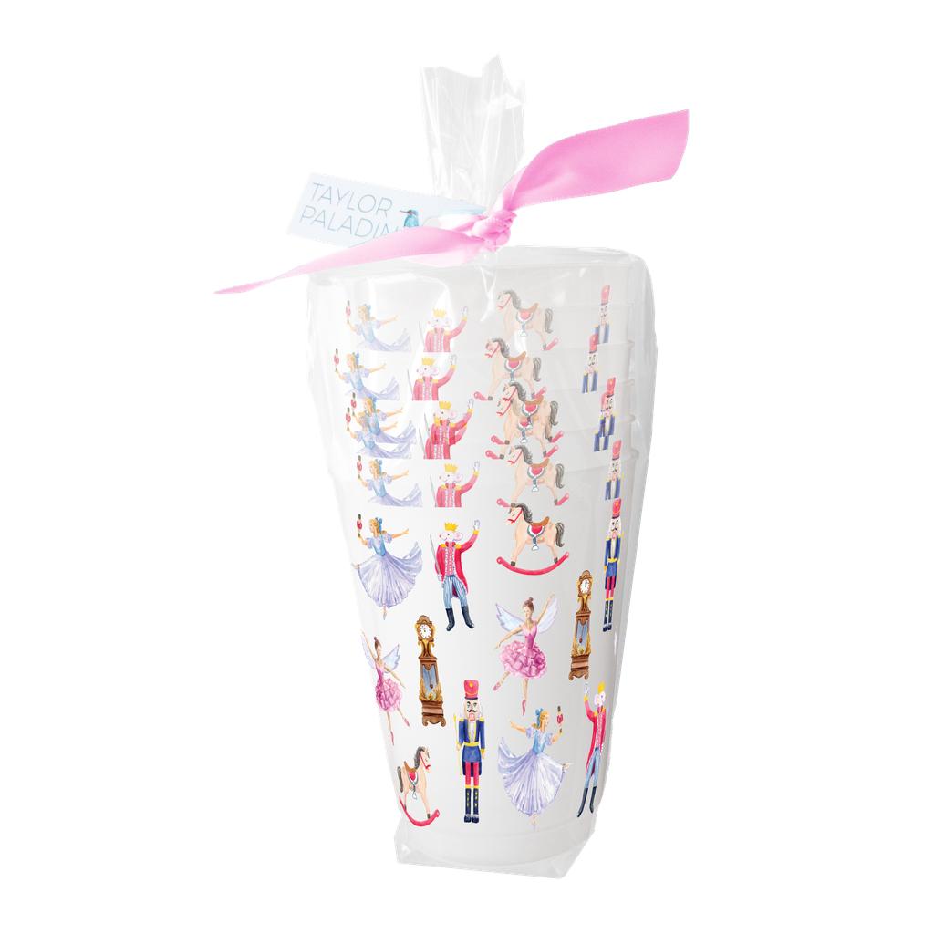 Nutcracker Ballet Frosted Cupsd