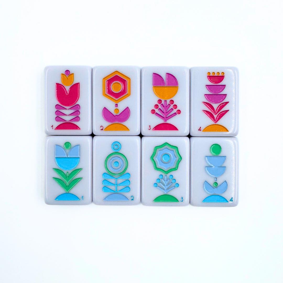 THE SCANDINAVIAN FOLK ART SERIES | Mahjong with Nordic Style - The Preppy Bunny