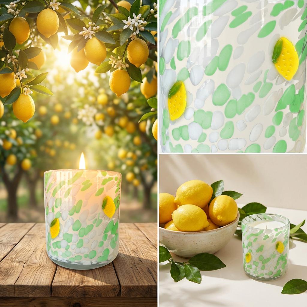 Lemon Tree Icon 12oz Candle - The Preppy Bunny