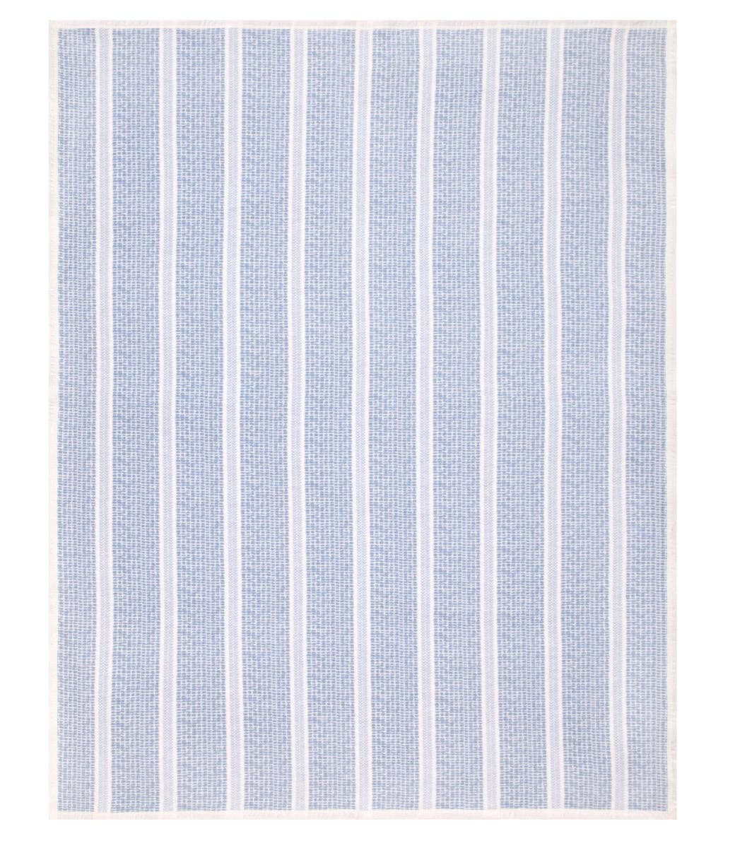 Market Stripe Fog ChappyWrap Blanket - The Preppy Bunny