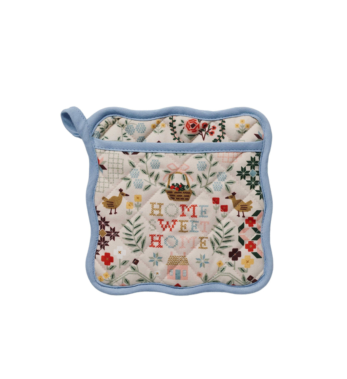 Home Sweet Home Pot Holder - The Preppy Bunny