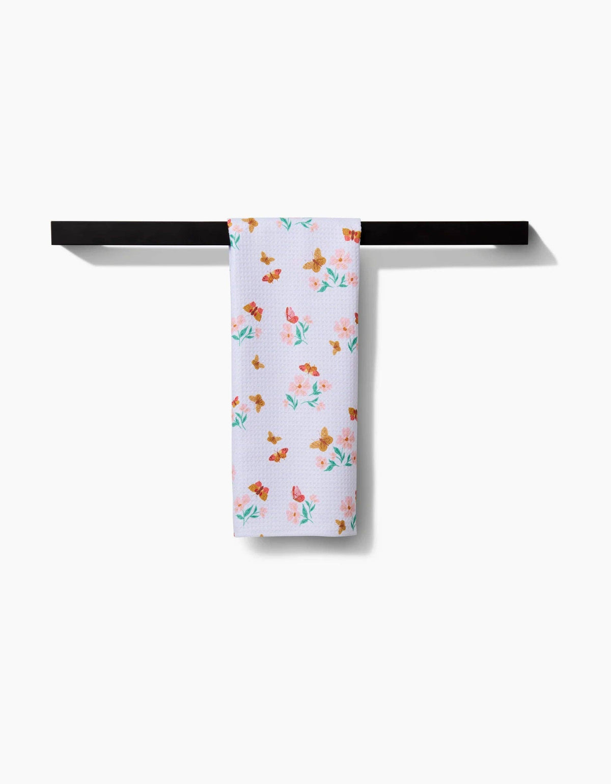 Butterfly Garden Kitchen Towel by Geometry