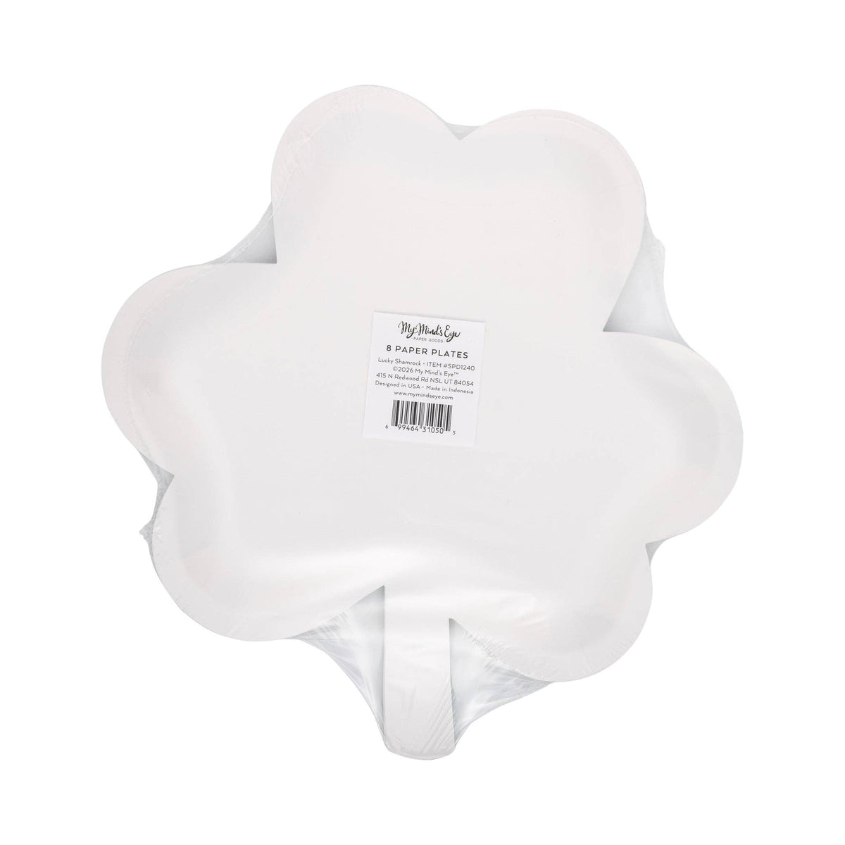 Lucky Shamrock Shaped Plates - The Preppy Bunny