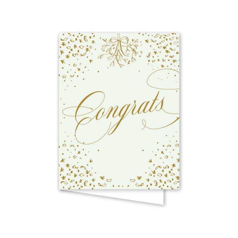 Confetti Soirée Congrats Greeting Card