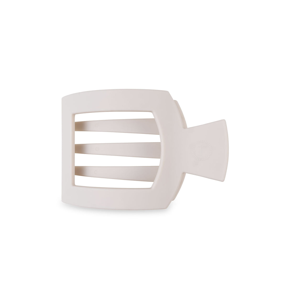 Toasted Medium Flat Square Hair Clip