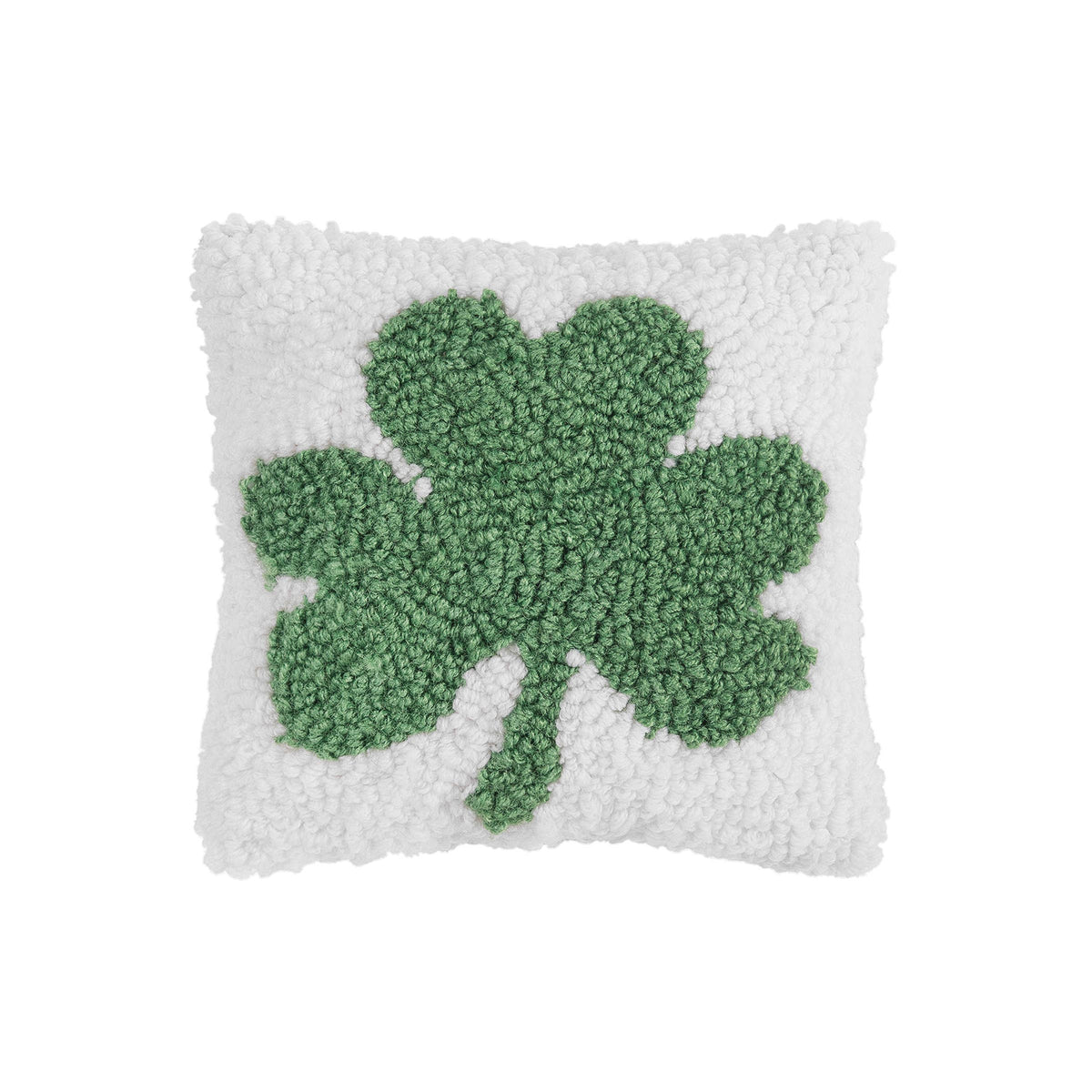St. Patrick&#39;s Day Shamrock Throw Pillow - The Preppy Bunny