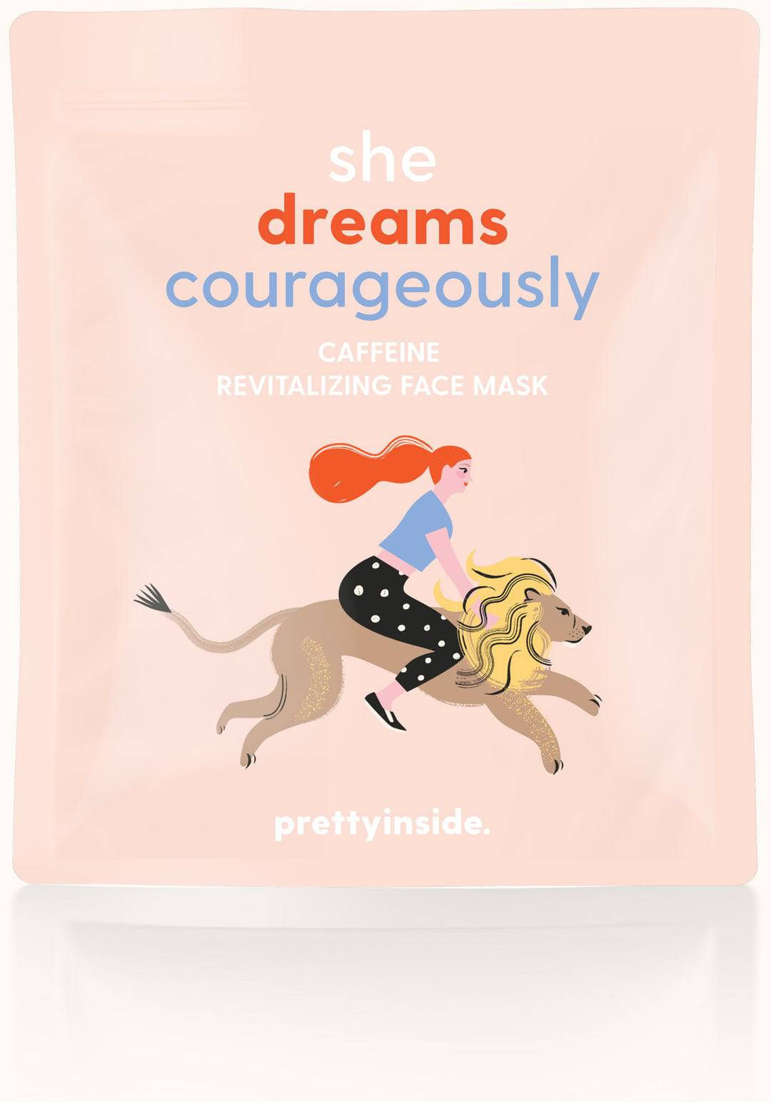 She Dreams Courageously Bamboo Face Mask - The Preppy Bunny