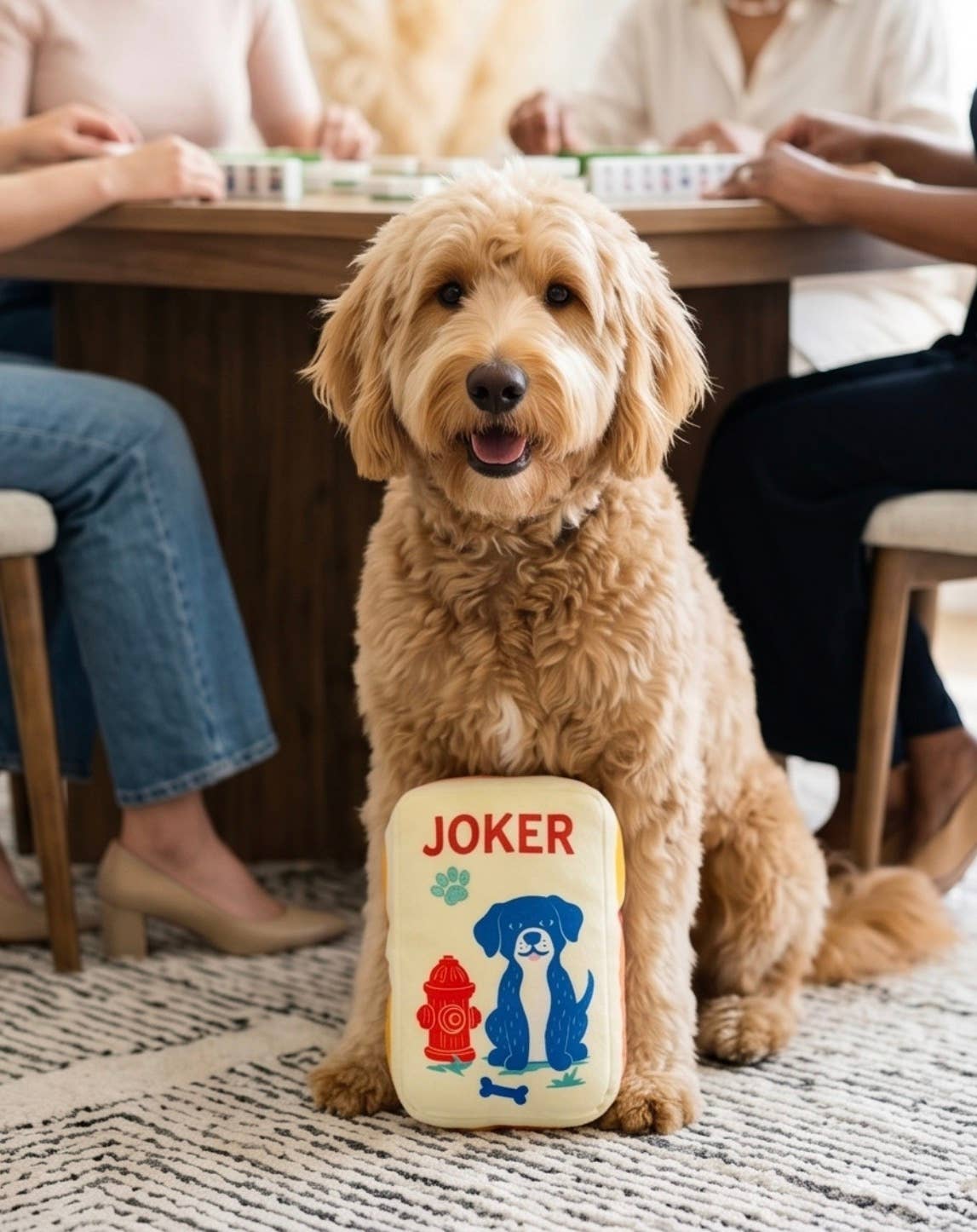Muttjong Tile Plush | Squeaker Dog Toy