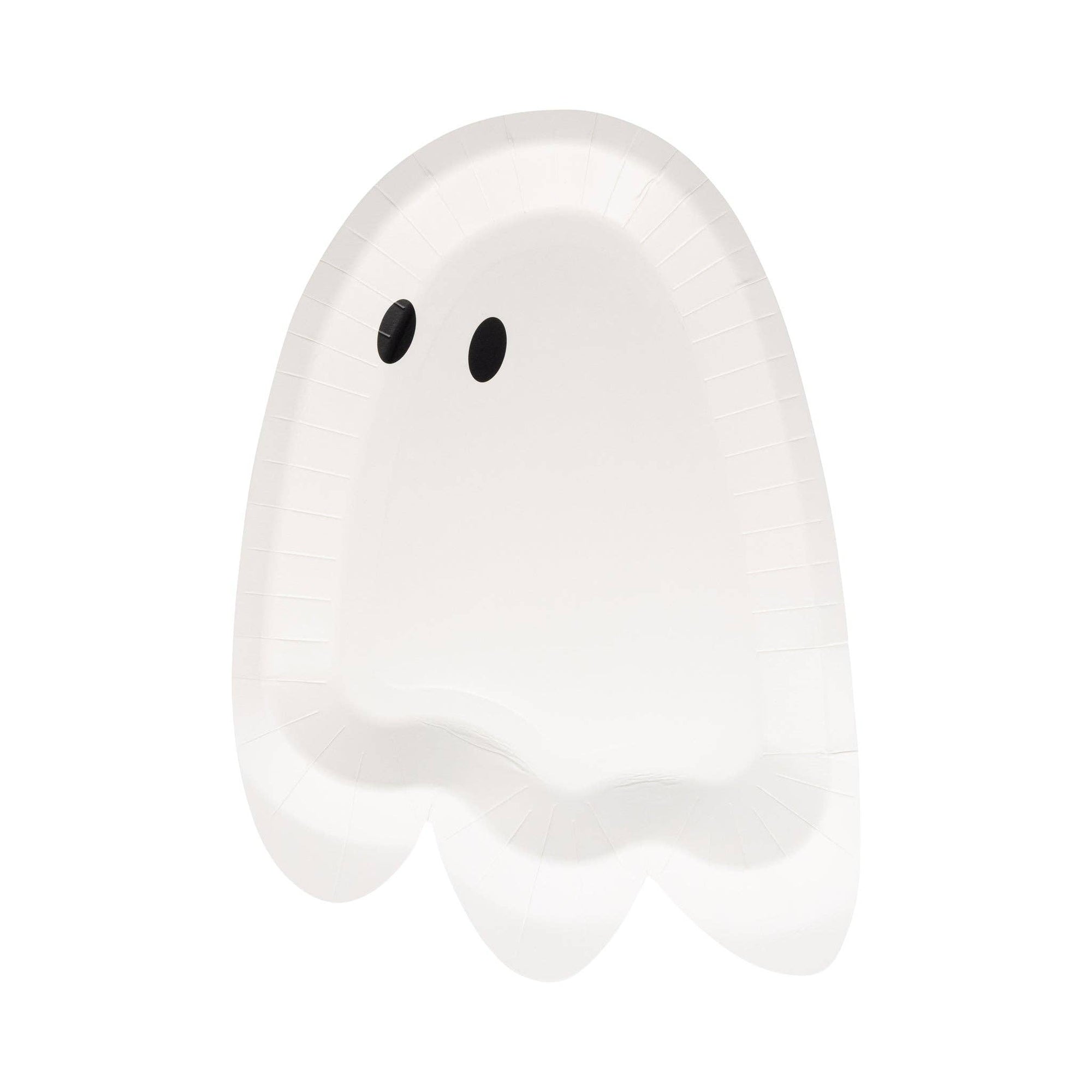 Ghost Shaped Paper Plates - The Preppy Bunny