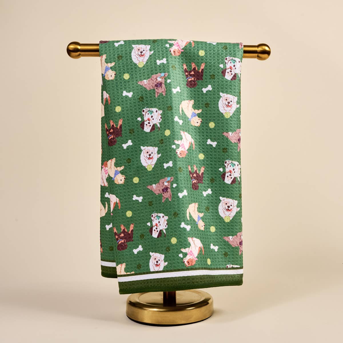 Waffle Tea Towel–Dog Days - The Preppy Bunny