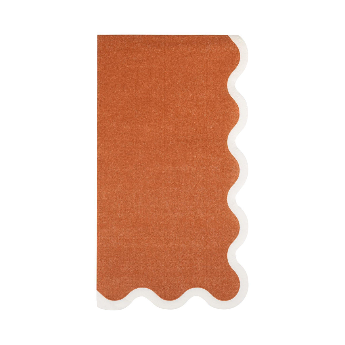 Rust Ric Rac Dinner Paper Napkins