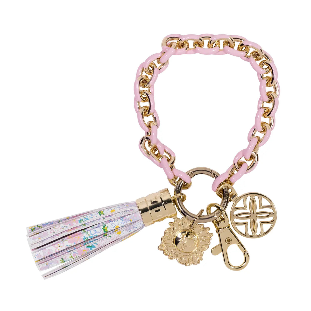 Chain Keychain in Lilly Garden Home - The Preppy Bunny