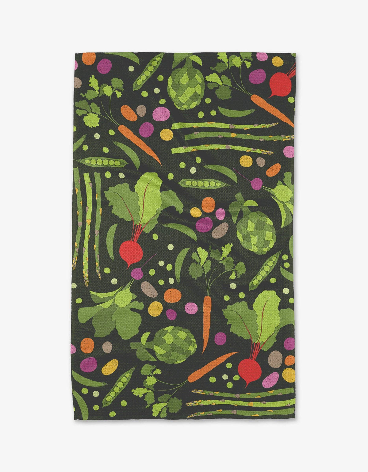 Spring Sprout Geometry Tea Towel - The Preppy Bunny