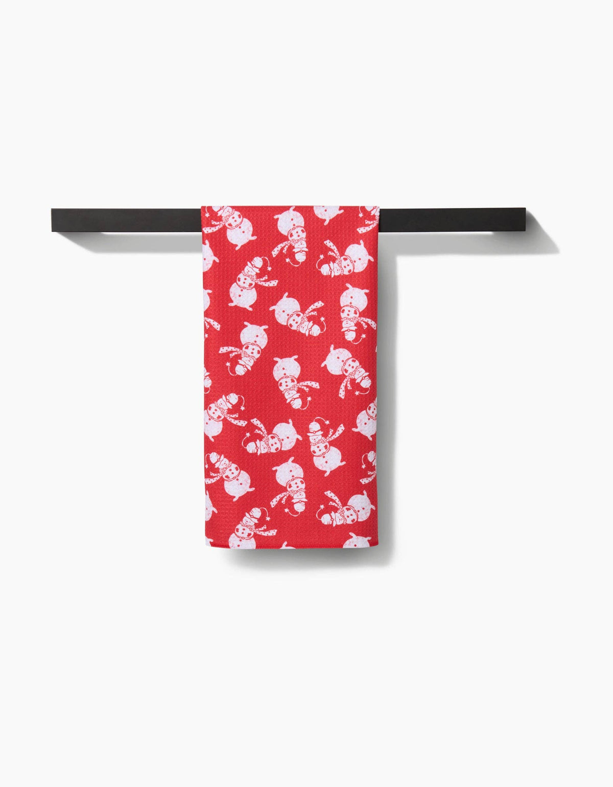 Smiley Frosty Tea Towel by Geometry - The Preppy Bunny