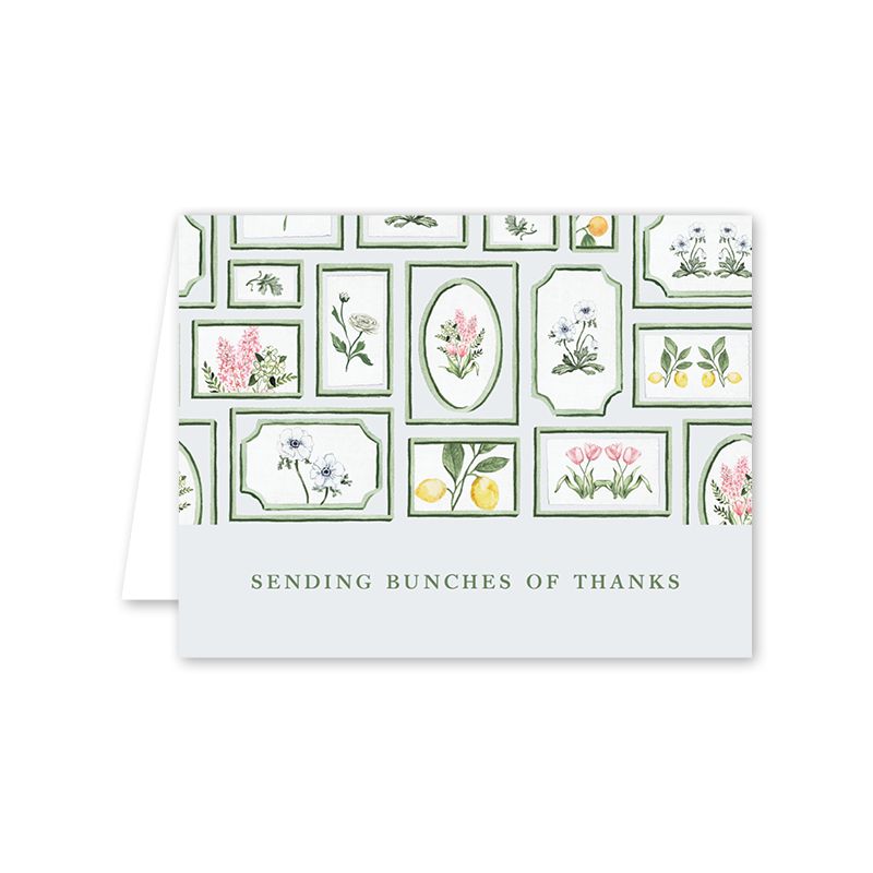 Joie Botanique Thank You Notecard Set - The Preppy Bunny