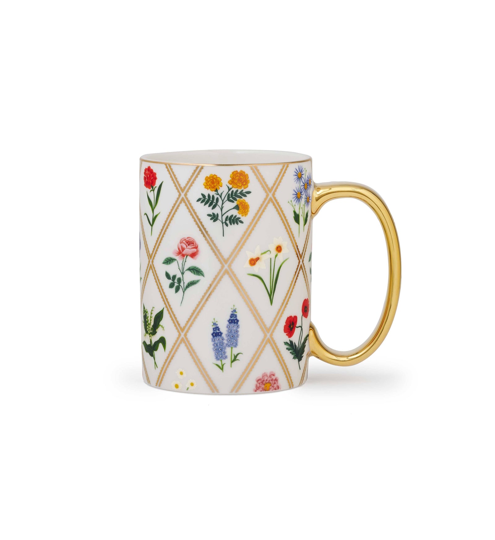 Garden Study Porcelain Mug - The Preppy Bunny