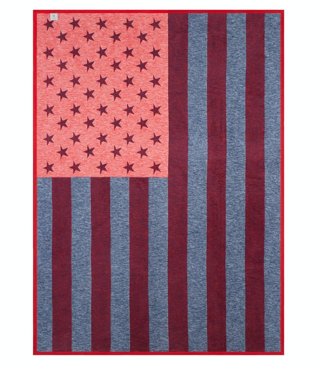 American Flag ChappyWrap Blanket - The Preppy Bunny