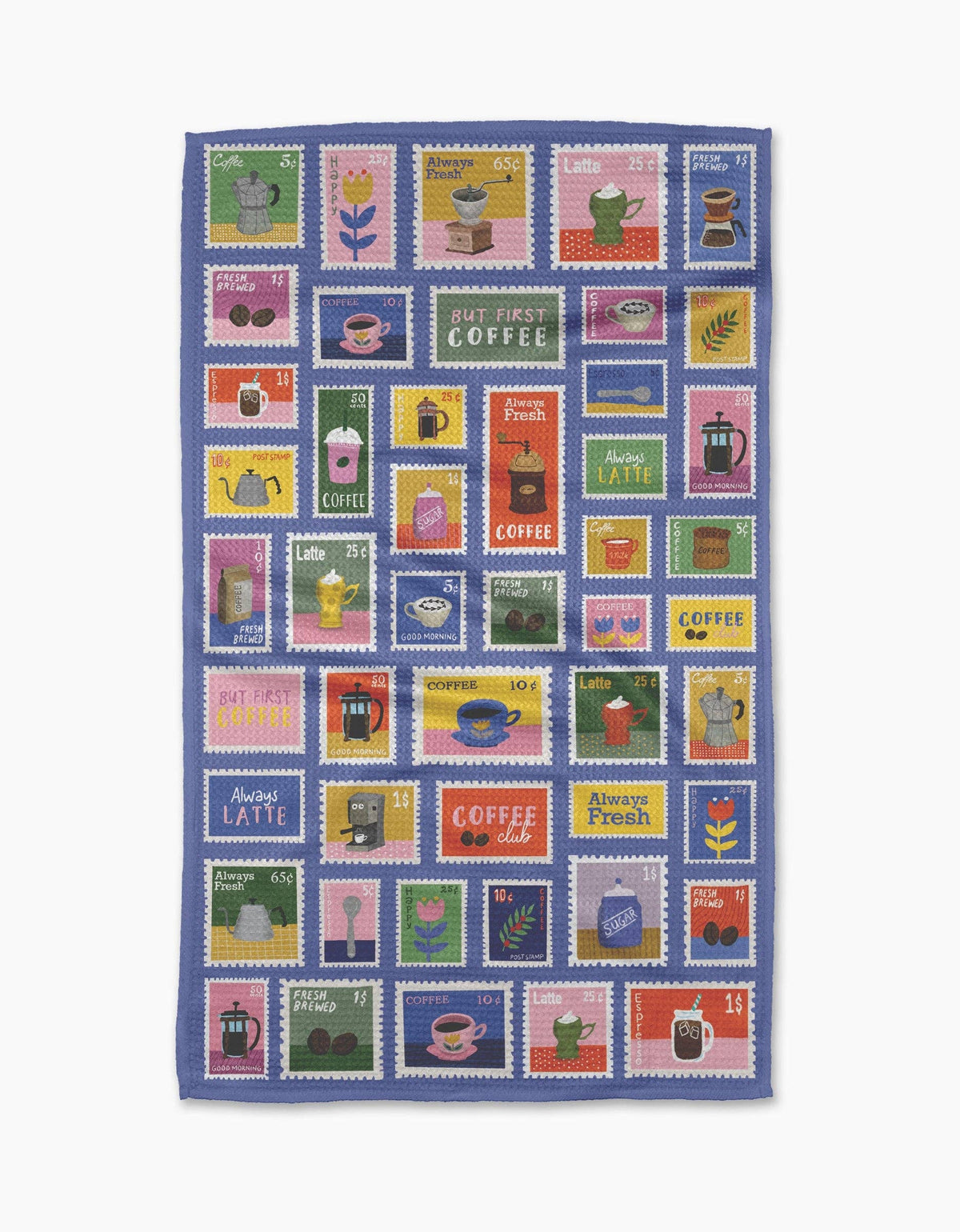 Brewed By Mail Tea Towel by Geometry
