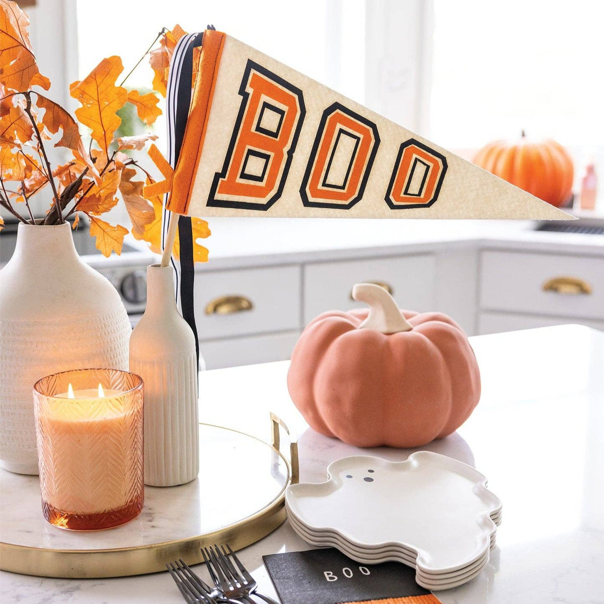 Boo Felt Pennant Banner